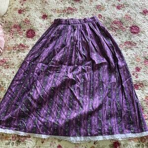 Vintage purple German skirt, size XXS